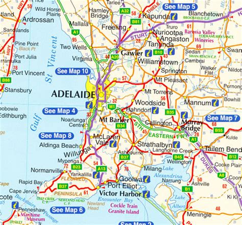 South Australia Map RACV Maps Books Travel Guides