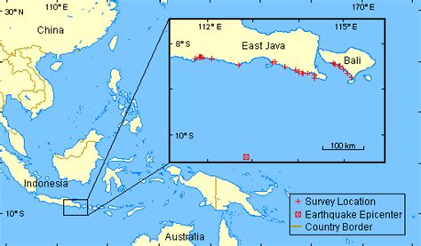 Java Trench Map