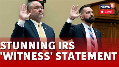 Us News Live News Irs Hearing Live News Irs Hearing On Biden Live