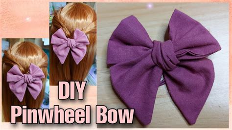 Pinwheel Hair Bow Tutorial Easy Tutorial 😍 48 Youtube