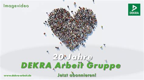 Jahre Dekra Arbeit Gruppe Youtube