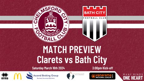 Bath City H Match Preview Chelmsford City FC