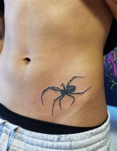 Spider Tattoo Design Blackwork Idee Per Tatuaggi Tatuaggi Pancia