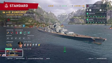 World Of Warship Legend German Battleship Live Stream Part Youtube