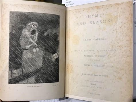 Rhyme And Reason By Carroll Lewis Very Good Gilt Decorated Cloth