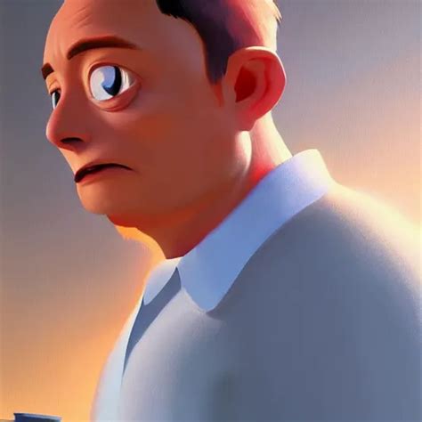 Goro Fujita Ilustration Of Elon Musk Painting By Goro Stable Diffusion