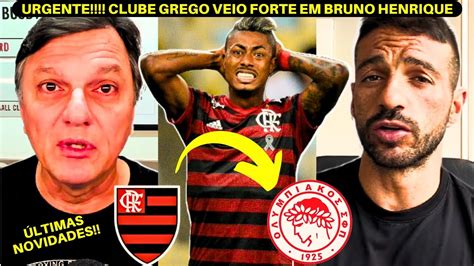 URGENTE CONVERSAS ABERTAS EMPRESÁRIO DE BRUNO HENRIQUE YouTube