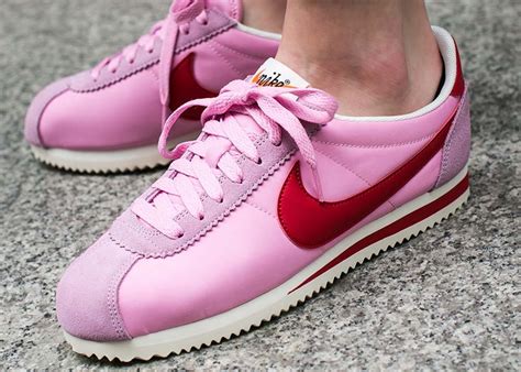 Nike Cortez Nylon Prm Xlv Femme Rose Où Lacheter