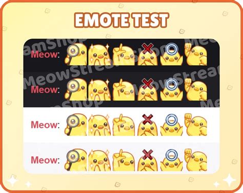 Twitch Emote Cute Chick Mega Pack Emotes Vol Emotes Etsy Canada