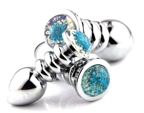 Luminous Diamonds Thread Metal Anal Plug Sex Toy For Couple Sex Game Adult Product Buy Metal