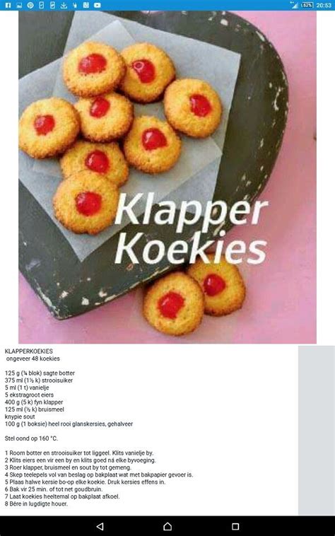 Klapper Koekies Met Kersies Artofit