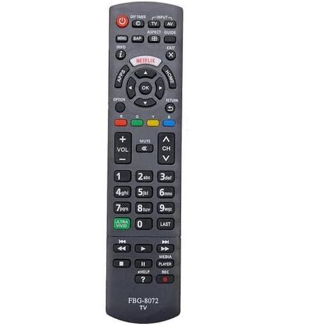 Controle Remoto Para Tv Panasonic Smart Viera Tecla Netflix SKYLINK