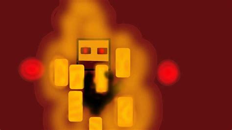 Download Blazing Battle In The Nether A Fierce Minecraft Blaze Faces