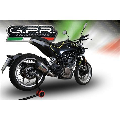 GPR E4 HU 51 GPAN TO GP Evo4 Titanium Slip On Exhaust For Husqvarna