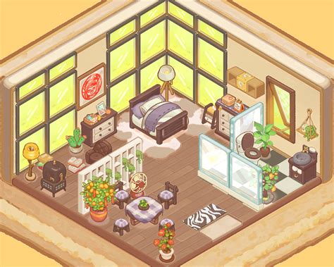 Resortopia Room Kawaii Room Room Game Inspiration