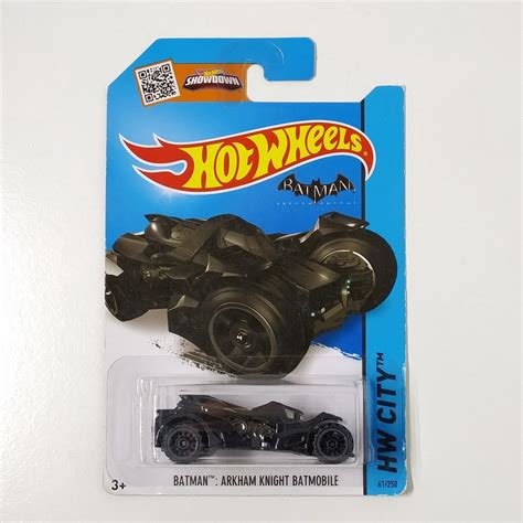 Hot Wheels Batman Arkham Knight Batmobile Hw City Shopee Brasil