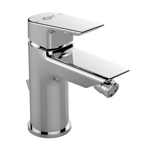 Ideal Standard Tesi Bidet Mixer With Pop Up Waste Set Chrome A Aa