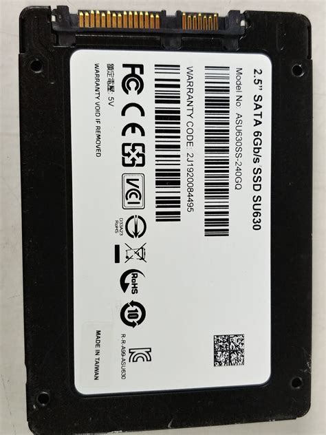 ADATA SU630 A{SU630SS-240GQ} 240 GB SATA III 2.5 in Solid State Drive ...