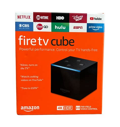 NEW Amazon Fire TV Cube 4K UHD 16GB 2nd Gen Streaming Media Player