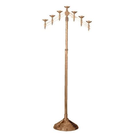 Church Floor Candelabra With Adjustable Arms Religious Supply Center