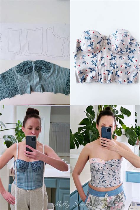 How To Sew A Bustier Dress With A Pattern Or Custom Draft Melly Sews