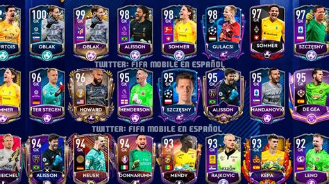 Lista Dos Melhores Goleiros Do Fifa Mobile