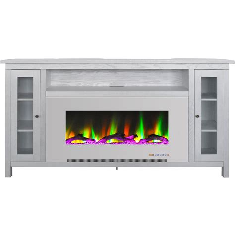 white electric fireplace tv stand - Interior Design Singapore Home ...