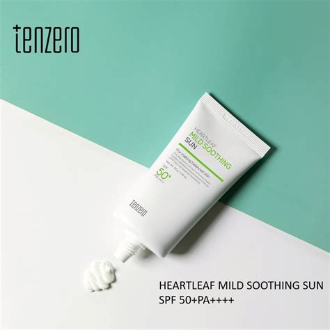 TENZERO Daily Tone Up Sun Heartleaf Mild Soothing Hyaluronic Acid