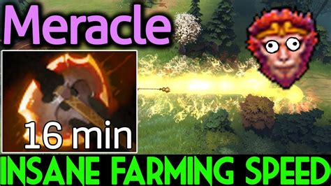 Meracle Dota Monkey King Insane Farming Speed With Battle Fury