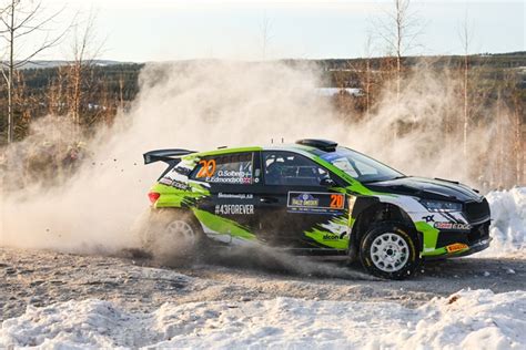 OLIVER SOLBERG CEMERLANG DI RALLY SWEDEN DALAM AKSI WRC2