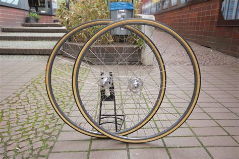 Campagnolo Record Pista High Flange Ambrosio Montreal Bahn Track Wheel Set Fixed Gear Frenzy