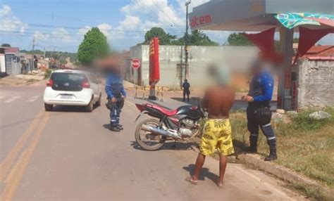 Homem é flagrado conduzindo motocicleta embriagado no interior do Pará