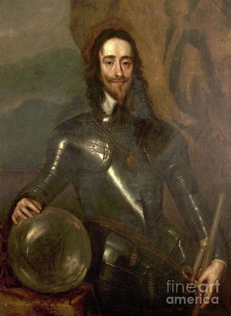 King Charles I Painting By Anthony Van Dyck Fine Art America