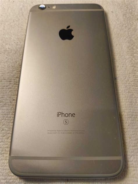 Iphone 6s Plus 64gb Space Grey Unlocked Read Desc Ebay