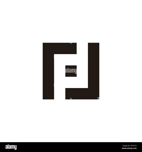 Letter R F N And J Square Geometric Symbol Simple Logo Vector Stock Vector Image And Art Alamy