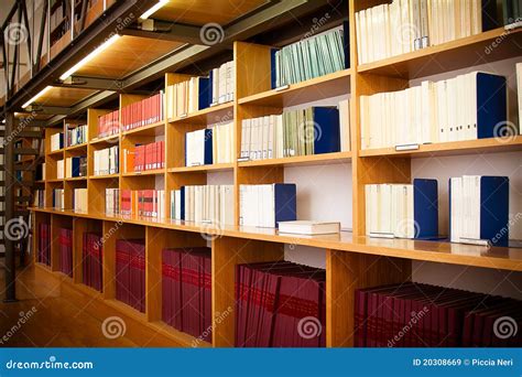 Legal Books in a Library Aisle. Stock Image - Image of educated ...