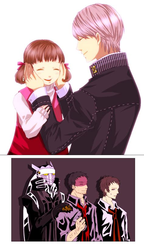 Narukami Yuu Doujima Nanako Adachi Tooru Doujima Ryoutarou And