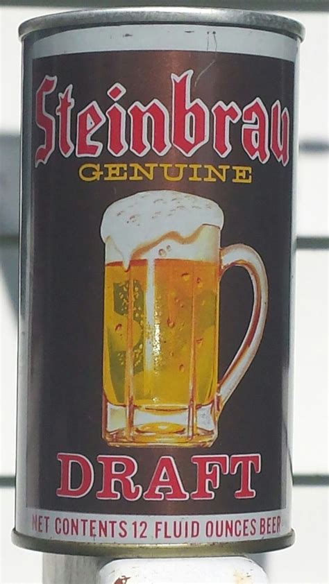 Steinbrau Genuine Draft , L.A - 1966 / PT | Beer brands, Beer packaging ...