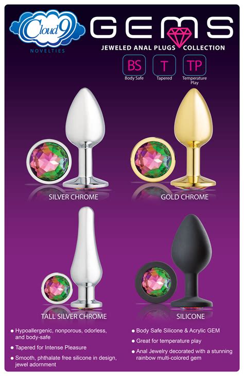 Cloud Novelties Presents New Anal Gems Cloud Novelties