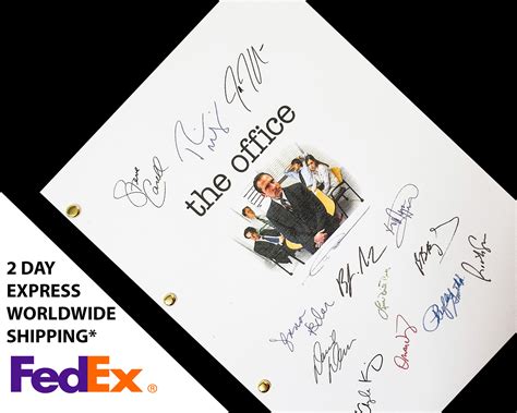 The Office US TV Show Pilot Script Screenplay With Signatures - Etsy UK