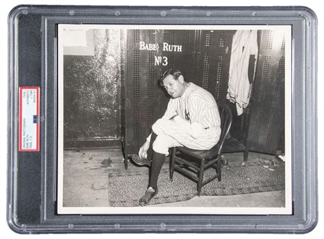 At Auction June Babe Ruth Final Appearance At Yankee Stadium