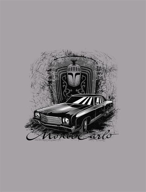 Chevrolet Monte Carlo Drawing Digital Art By Brand A Fine Art America