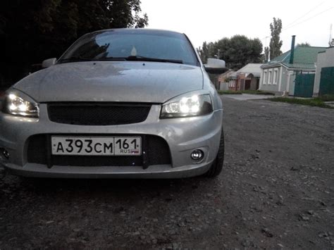 Дхо в фары — Lada Калина Хэтчбек (1G), 1,6 л, 2011 года | стайлинг | DRIVE2