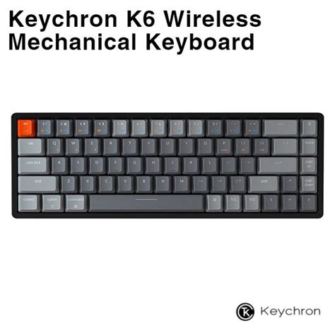 Keychron K Hot Swappable Mechanical Rgb Backlight Aluminum Frame Lazada