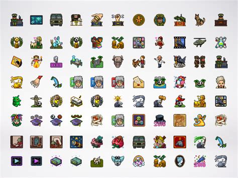 Pixel Art Design Badges Tuija Fagerlund