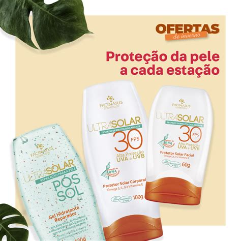 OFERTAS DE INVERNO Protetores Solares ULTRA BLOCK FPS 30 Possuem ALTA