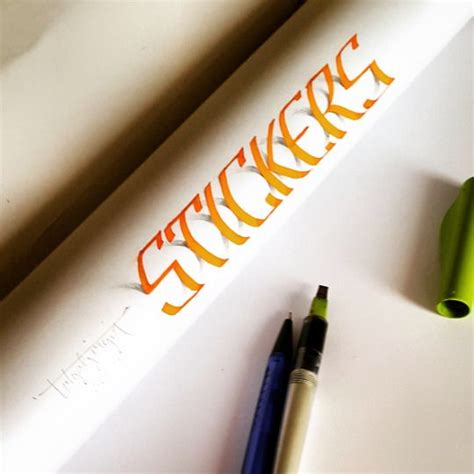 Betype Typography And Lettering Inspiration Calligraphy Pens