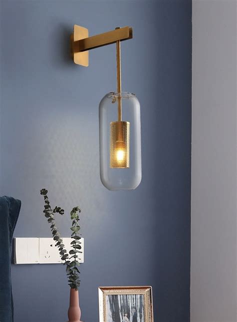 Post-Modern Luxury Art Wall Lights Nordic Bedroom Bedside Wall Lamp ...