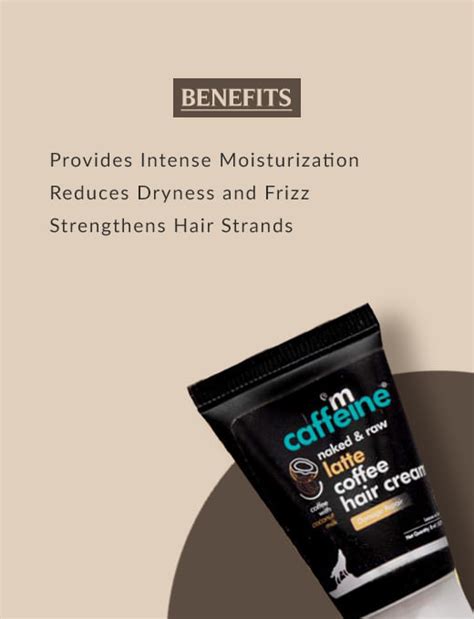 Naked Raw Latte Coffee Hair Cream