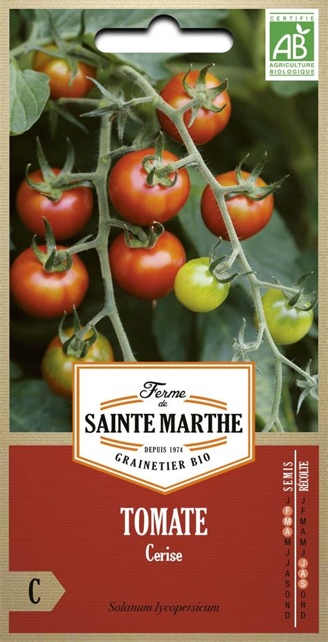 La Ferme De Sainte Marthe Tomate Cerise Sachet Bloomling France